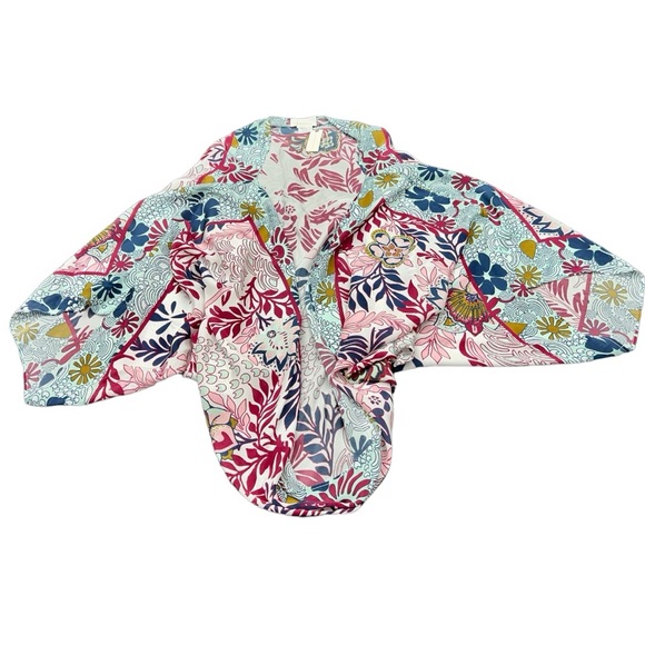 Anthropologie Multi Floral Larissa Cocoon Kimono NWT One Size - Picture 12 of 12
